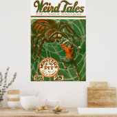 Weird Tales 1925 Cover - Monsters of the Pit  ポスター (キッチン)