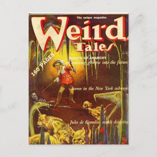  Weird Tales 50 ポストカード (正面)