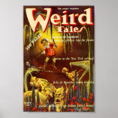 Weird Tales Comic Poster July1 ポスター (正面)