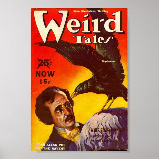 Weird Tales Comic Poster September4 ポスター (正面)
