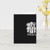 Weird Teachers Build Character Funny Teacher Appre カード (黄色い花)