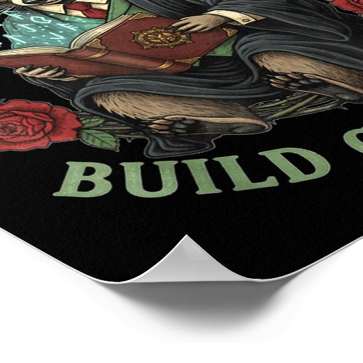 Weird Teachers Build Character Teacher Appreciatio ポスター (角)