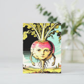 Weird Vegetable Man: Mr. Rutabaga ポストカード (スタンド正面)