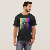 Weirdcore美学TVヘッド超現実的なキッドコア夢 Tシャツ (正面フル)