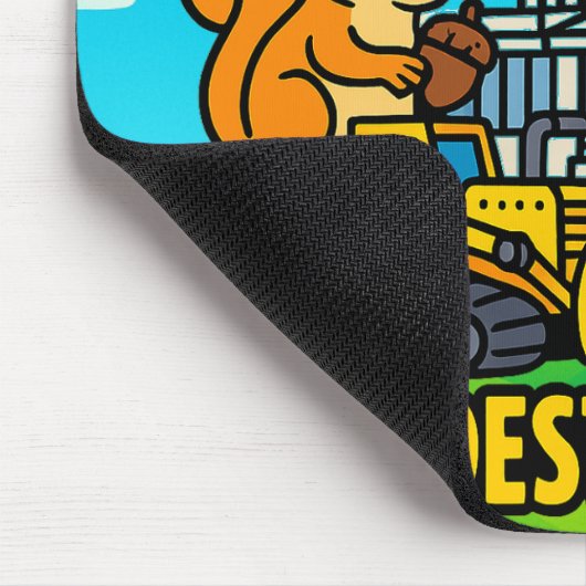 Weirdest Timeline Mousepad by Phil Elmore マウスパッド (コーナー)