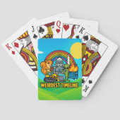 Weirdest Timeline Playing Cards by Phil Elmore トランプ (裏面)
