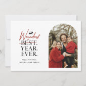 Weirdest Year Everフォトホリデーカード シーズンカード (正面)