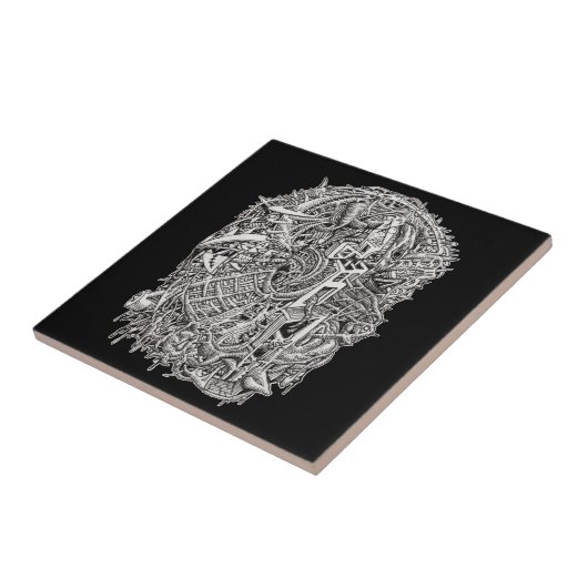 Weirdhead、Brian Benson著 タイル (側面)