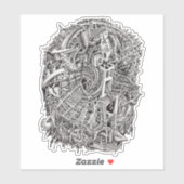 Weirdhead、Brian Benson Vinyl Stickerより シール (シート)