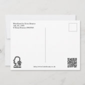 Weirdhead by Brian Benson Flat Card (裏面)