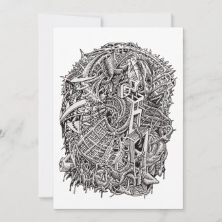 Weirdhead by Brian Benson Flat Card