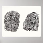 Weirdheads by Brian Benson ポスター (正面)