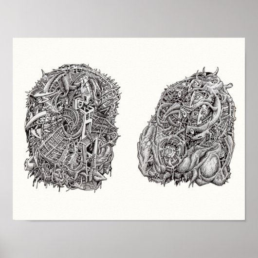 Weirdheads by Brian Benson ポスター (正面)