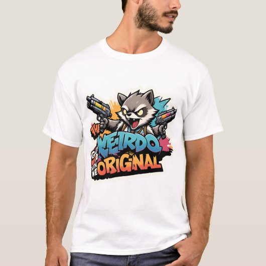 Weirdoプレミアム品質 Tシャツ (正面)