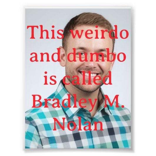 Weirdo Photo Print フォトプリント (正面)