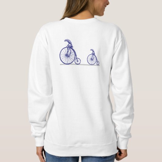 Weirdo Playera スウェットシャツ (裏面)