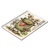 Weired thing Monter cartoon drawing boys 君は変だ ノートブック (左側)