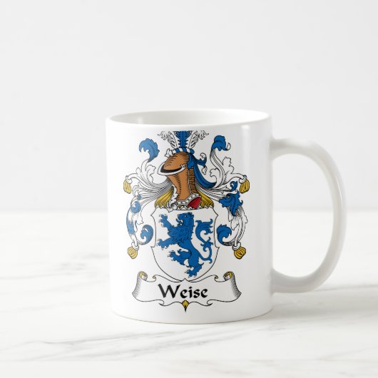 Weiseの家紋 コーヒーマグカップ (右)