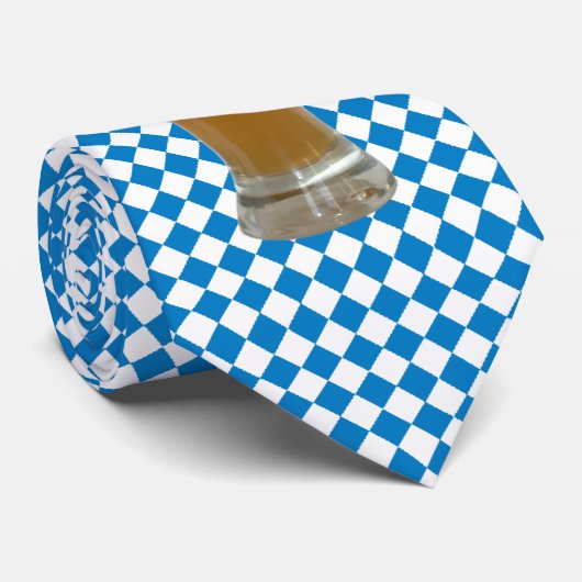 weissblau Bayern Weissbier Weizenbier ネクタイ (ロール)