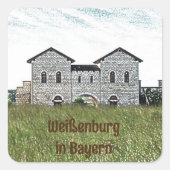 Weißenburg in Bayern  スクエアシール (正面)