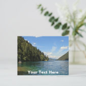 Weissensee、オーストリアのカスタマイズ可能はがき ポストカード (スタンド正面)