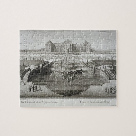 Weissenstein、バーからの城の方の眺め ジグソーパズル (横)