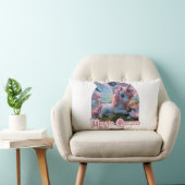 Weißes Einhorn - Magic Queen Lendenkissen ランバークッション (椅子)