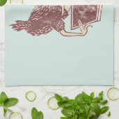 Weka Bird読は本だ キッチンタオル (折り畳み)