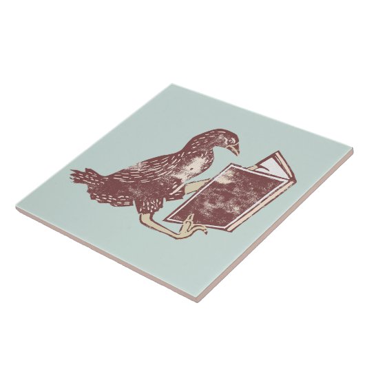 Weka Bird読は本だ タイル (側面)