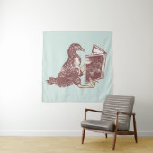 Weka Bird読は本だ タペストリー (インサイチュ)