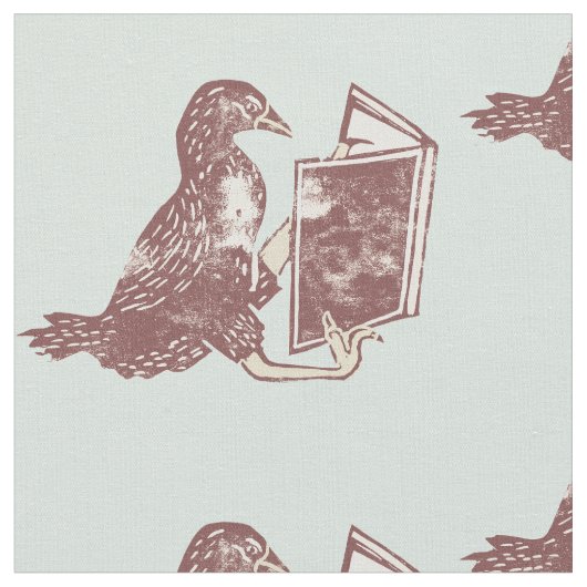Weka Bird読は本だ ファブリック (クローズアップ)
