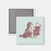 Weka Bird読は本だ マグネット (正面/裏面)