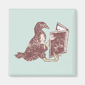 Weka Bird読は本だ マグネット (正面)