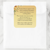 Welcome スクエアシール (バッグ)