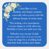 Welcome スクエアシール (正面)