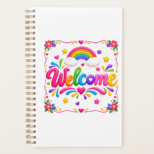 Welcome プランナー手帳 (正面)