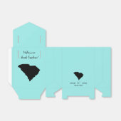 Welcome 結婚 to South Carolina Favorites Box, Map フェイバーボックス (折り畳みなし)