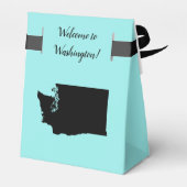 Welcome 結婚 to Washington Favorites Box with Map フェイバーボックス (裏面サイド)