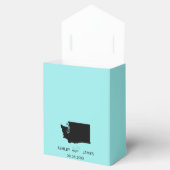 Welcome 結婚 to Washington Favorites Box with Map フェイバーボックス (オープン)