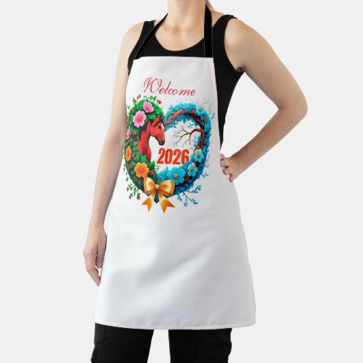 Welcome 2026 エプロン (インサイチュ)