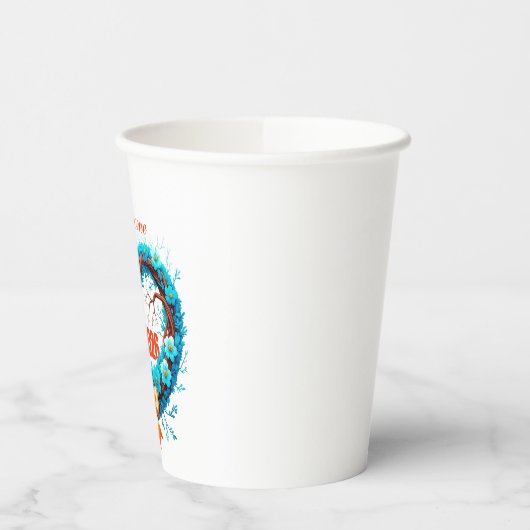 Welcome 2026 紙コップ (左)