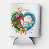 Welcome 2026 缶クーラー (正面)