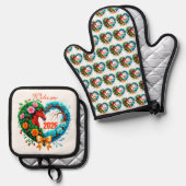 Welcome 2026 鍋つかみ&鍋敷きセット (正面/裏面)