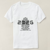 Welcome 2026 - Fresh Start New Year Celebration  Tシャツ (デザイン正面)