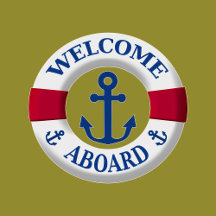 Welcome Aboard Aboard Life Preserver 航海の