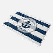 Welcome Aboard Customizable ドアマット (アングル)