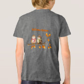 Welcome Autumn トライブレンドＴシャツ (裏面)