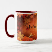 Welcome Autumn マグカップ (左)