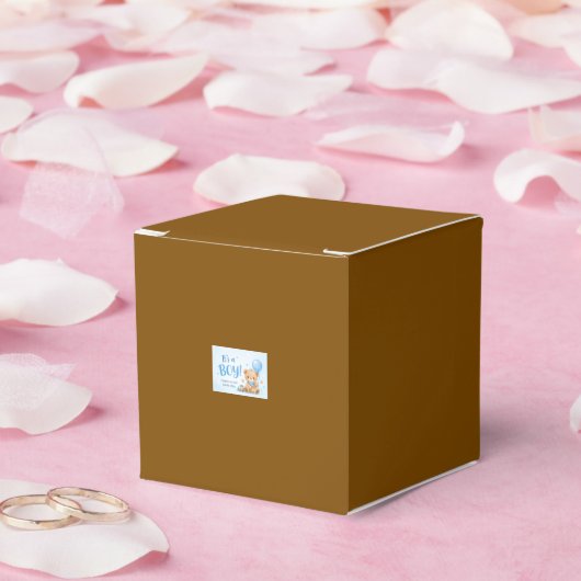 Welcome Baby Boy – A Bundle of Joy Favor Box フェイバーボックス (ウェディング)