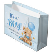 Welcome Baby Boy – A Bundle of Joy Gift Bag ラージペーパーバッグ (正面アングル)